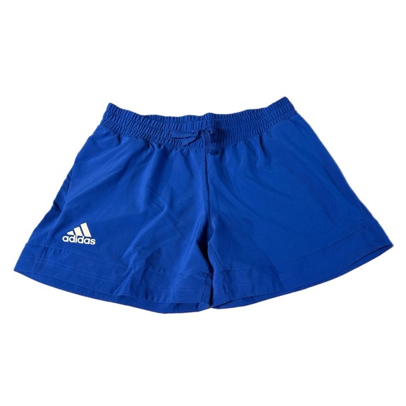 adidas Originals Pants - Adidas Stadium Women’s 5-Inch Training Shorts Team Royal Blue/White  AEROREADY